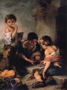 Bartolome Esteban Murillo Young Boys Playing Dice Sweden oil painting artist